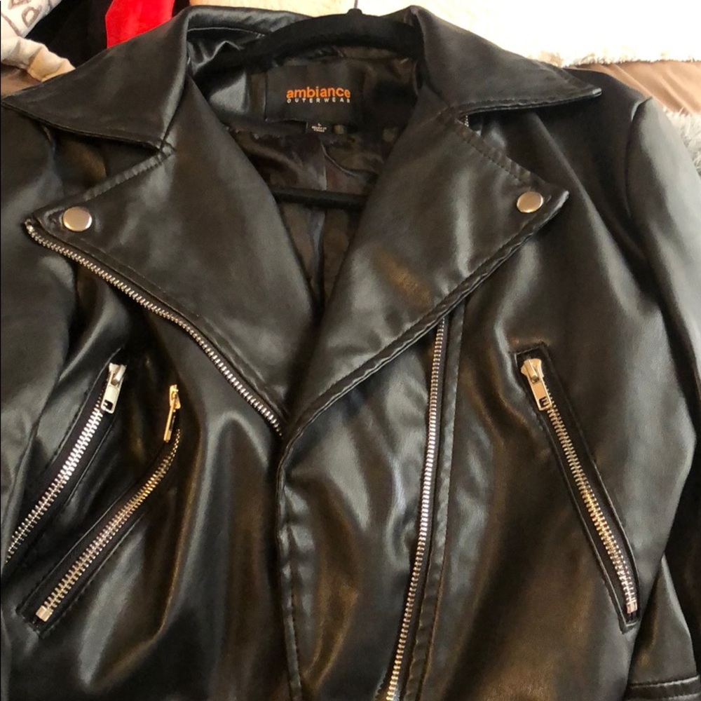 Leather jacket